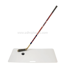 Synthetic ice shooting pad